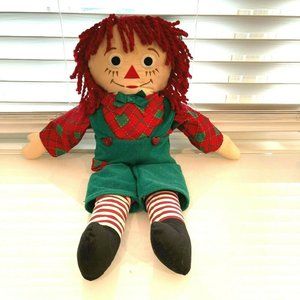 Vtg 24" Raggedy Andy Snowden & Friends Johnny Gruelle 1998 Cloth Doll
